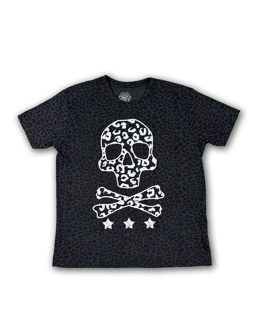 LEOPARD SKULL TEE